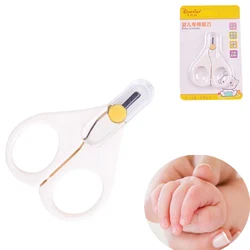 Coupe ongles de sécurité pour bébé, Mini ciseaux pour la réparation des ongles 