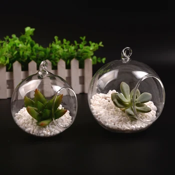

20pcs/pack Different Sizes Hanging Glass Terrarium Vase Home Party Wedding Decoration Glass Candle Holder