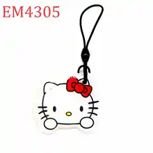 125 кГц ID реплицируемый записываемый пустой брелок RFID тег брелоки EM4305 EM4205 брелок мультяшный брелок умный значок Быстрая 1