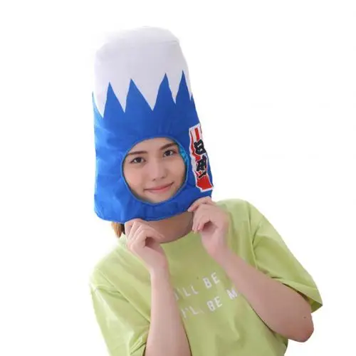 Мягкая милая плюшевая Шапка-бини с рисунком акулы из мультфильма; шапка; головной убор для косплея; реквизит для фотосессии; для взрослых женщин и мужчин; для детей - Цвет: Fujisan