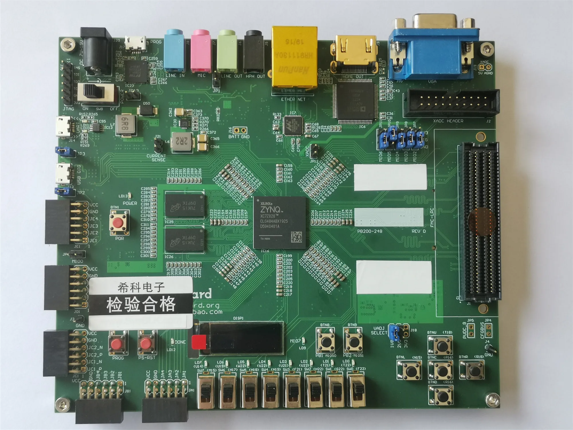 Плата разработки полностью совместима с макетной платой FPGA обучающая плата ZYNQ