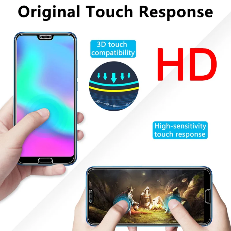 Защитное закаленное стекло для Honor 20 Pro View 10 Lite, защитная пленка для экрана, жесткая пленка для телефона huawei Honor 20 Lite 10i 20i glass