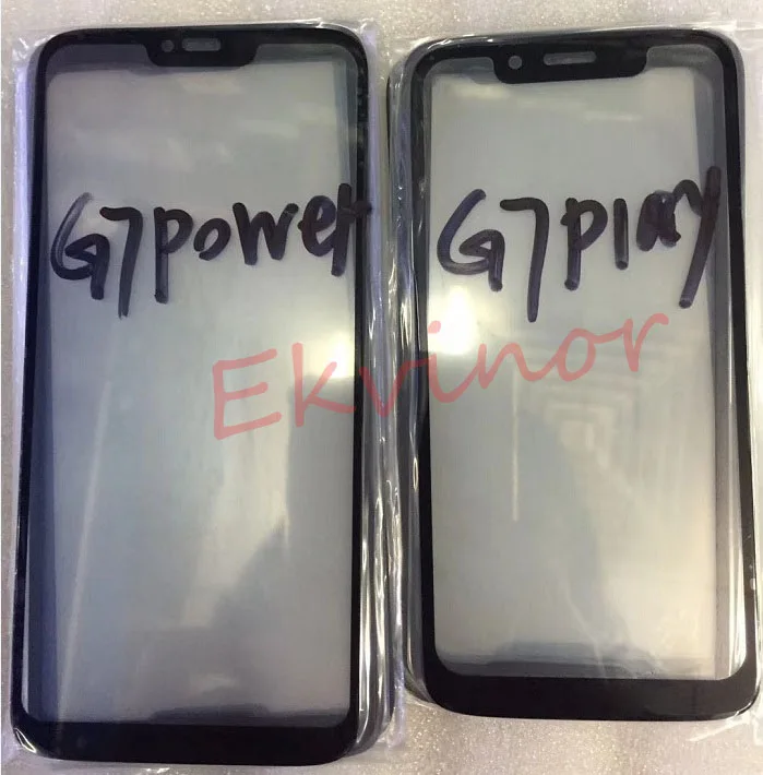 Ekvinor для Motorola Moto G7 G7 Plus G7 power G7 Play lcd сенсорный экран внешняя крышка переднее стекло замена панели объектива
