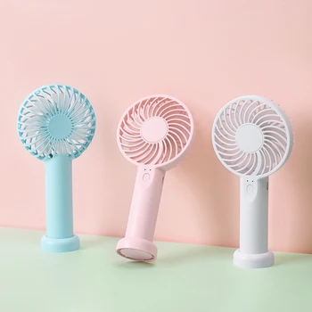 

3 gears mini handheld Fans Usb Charge Fans 1200mAh battery Student Outdoors cooling Portable Small Fan Air Cooler baby gift car
