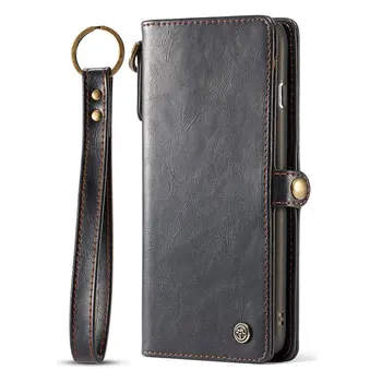 

Caseme Keychain Wallet Mobile Phone Holster For Iphone7 Plus/8 Plus Slim Flip Wallet Holder Bracket Magnetic Mobile Phone Case