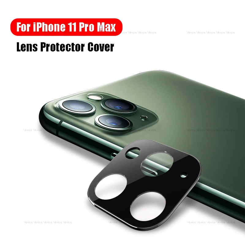 Защита для объектива задней камеры iPhone XR XS 11 Pro Max X 10 Взрывозащищенная крышка из
