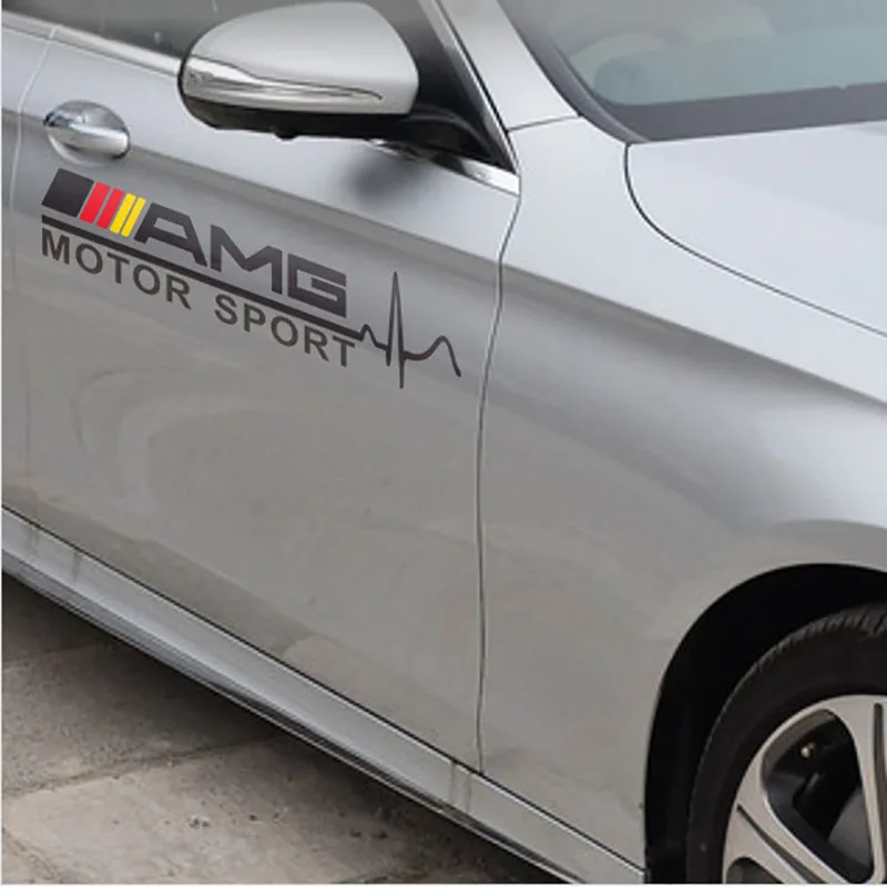 2 шт. наклейки на кузова автомобиля Mercedes-benzs AMG w204 w203 w212 w211 w124 w210 CLG | Автомобили и