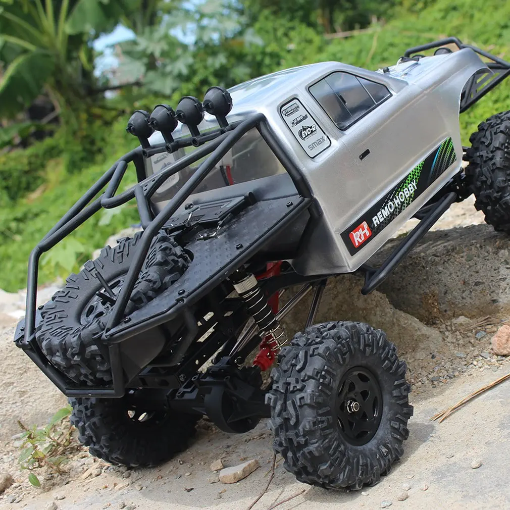 1093-ST 1:10 2,4G 4WD матовый Радиоуправляемый гусеничный автомобиль с дистанционным управлением внедорожный большой ножной автомобиль модель RTR игрушка для детей подарок