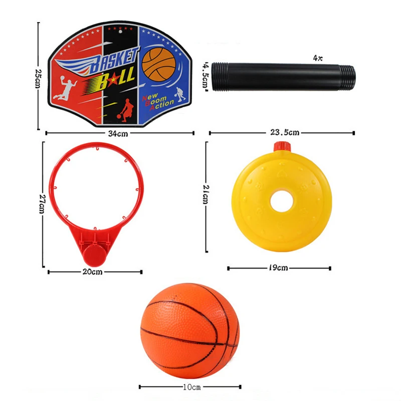 Детский подвесной игрушечный баскетболист мини пластиковый 110 см высокий подъем баскетбольная подставка для детей регулируемая, баскетбольная игра с насосом