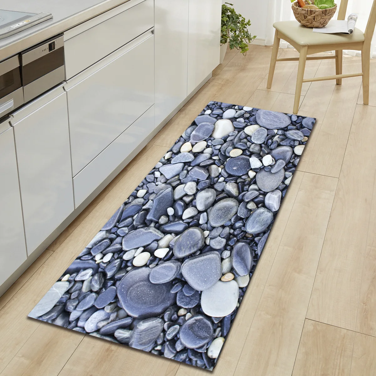 ct0013 3D каменные Печатные Длинные коврики Половик из микрофибры кухонный ковер нескользящий моющийся коврик для кухни дорожка для кухни - Цвет: ct0013
