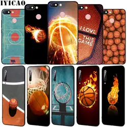 Мягкий силиконовый чехол для телефона IYICAO Basketball Art Shoot для Xiaomi Redmi 8A 7A 6A 5A K20 S2 4A 4X Note 8 7 6 Pro 5 Plus черный чехол