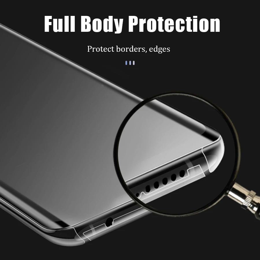 Передняя+ задняя защита для всего тела, защита экрана, задняя защита для iPhone 11 Pro Xs Max X XR X HD, матовое полное покрытие краев, не стекло