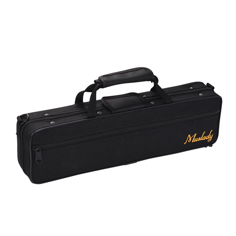 Muslady 16 отверстий C Flute чехол Gig Bag Рюкзак коробка водостойкая 600D хлопковая