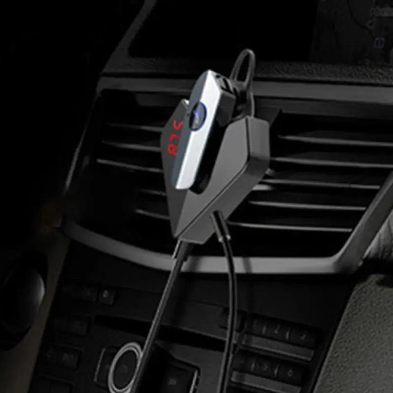 Handsfree автомобильный Bluetooth fm-передатчик в ухо дизайн более удобная одежда MP3-плеер USB зарядное устройство с беспроводной гарнитурой