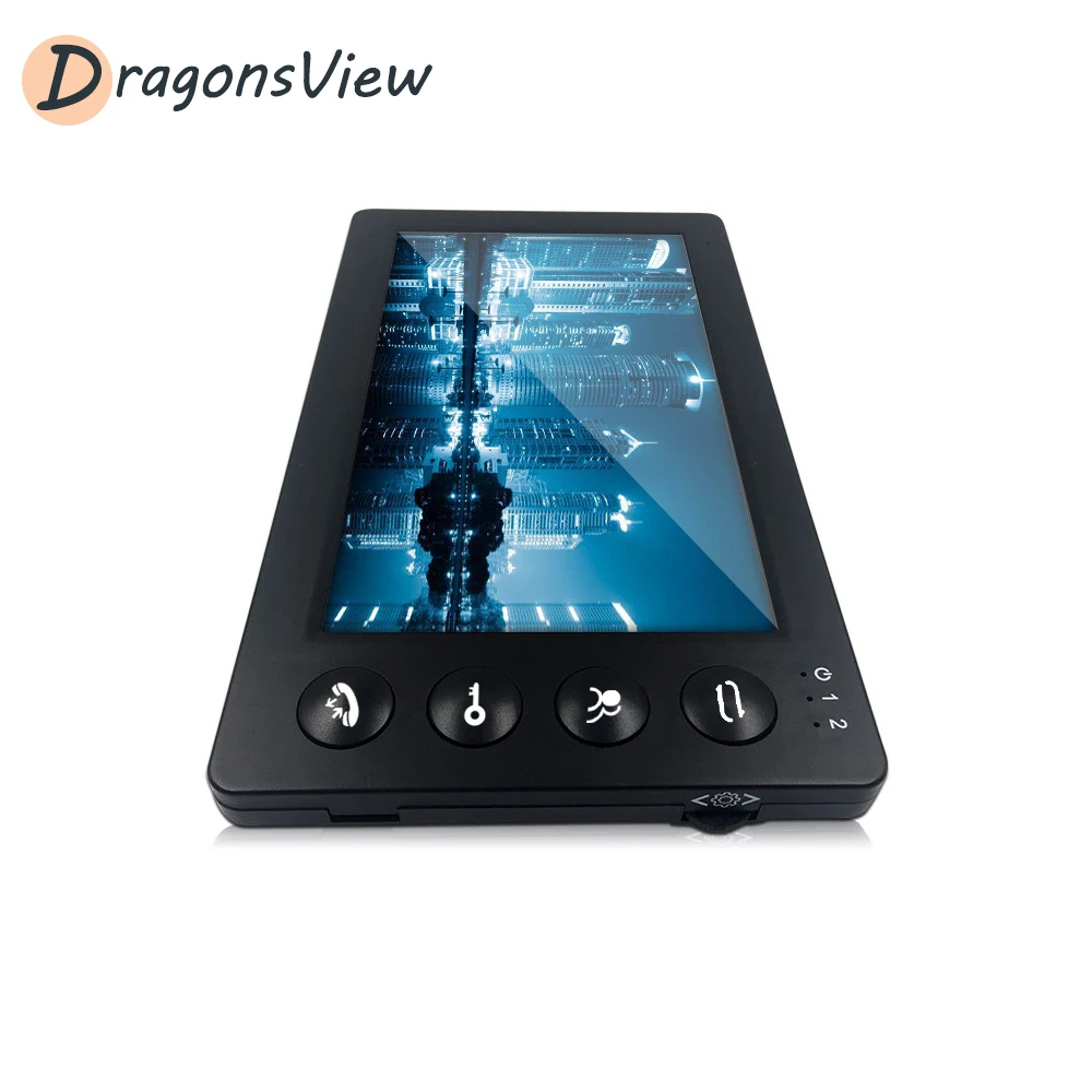 Система Проводной видеодомофона DragonsView 7 дюймов визуальный домофон дверной