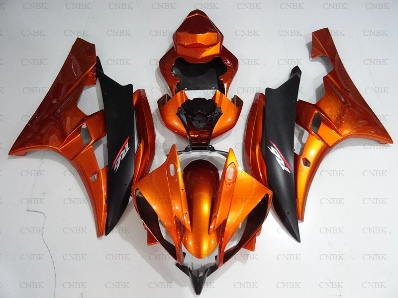 Набор для всего тела YZF R6 06 YZFR6 набор 2007 2006-2007 оранжево-красный черный | Автомобили