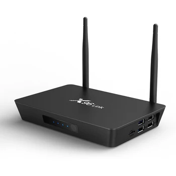 

X96 LINK Top-Box X96Link Iptv-Set S905w Android Dual-Wifi OTT 4K 2GB 16GB 2.4g 5ghz dual wifi Router Quad-Core HD