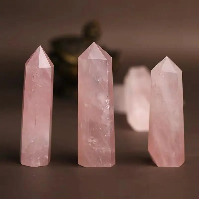 rose quartz wand point (3)