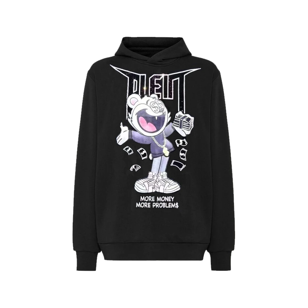 Sudadera con capucha de y dinero para hombre, suéter grueso y cálido de estilo Hip Hop con diamantes de imitación, de lujo, Sudaderas con capucha sudaderas| - AliExpress