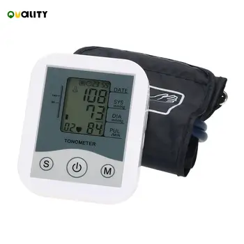 

LCD Digital Display Blood Pressure Monitor Arm Sphygmomanometer Pulse Scanning Oscillometry Measuring for Measuring Pulse Rate