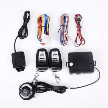 

Ignition Start System Remote Kit DC 12V Sensor Antenna One Button Car Vibration