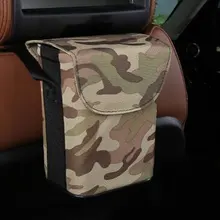 Мусорное ведро Автомобильная Корзина Для Мусора водонепроницаемый подвесной Съемный большой емкости легко установить держатель Многофункциональный Универсальный хранения