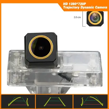 

Trajectory Dynamic Parking Line HD 1280x720p Golden Backup Camera for Toyota Reiz Prius Mark X 4D MK1 Land Cruiser LC100 LC200