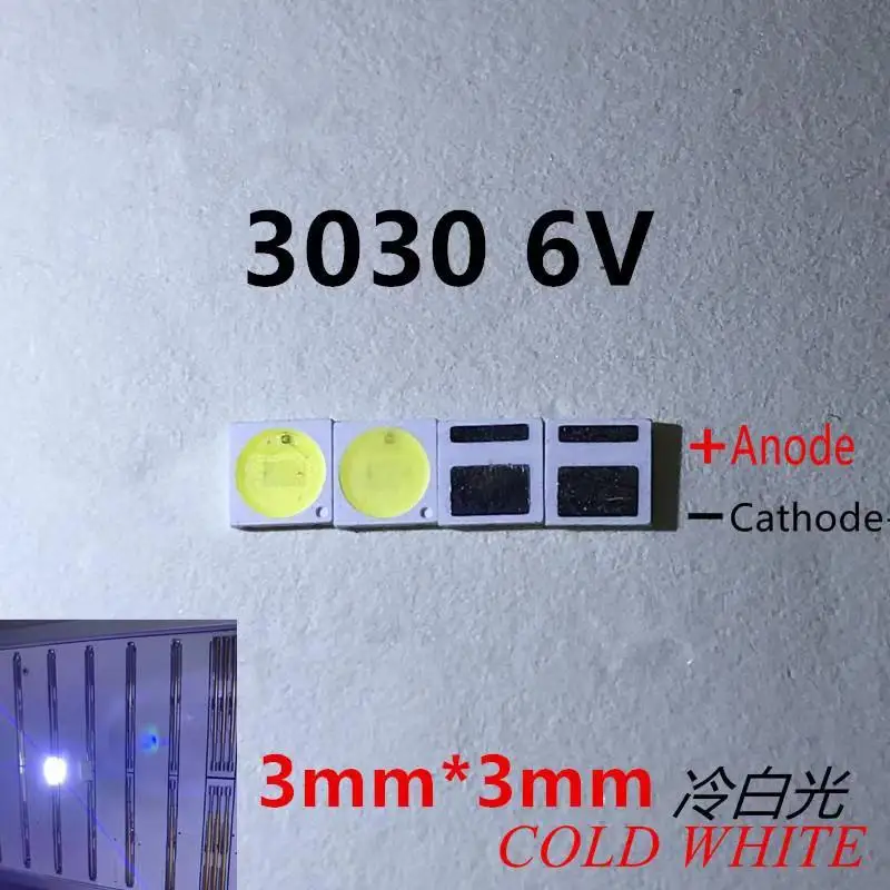 Per Retroilluminazione Tv Led 3030 3535 3V 1W 2W 1.5W K - Foto 10