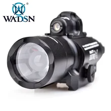 Тактический фонарь WADSN X400 Ultra Scout Light 480 лм страйкбол факелы встроенная лазерная прицел лампа в форме пистолета WNE01009 подсветка для оружия
