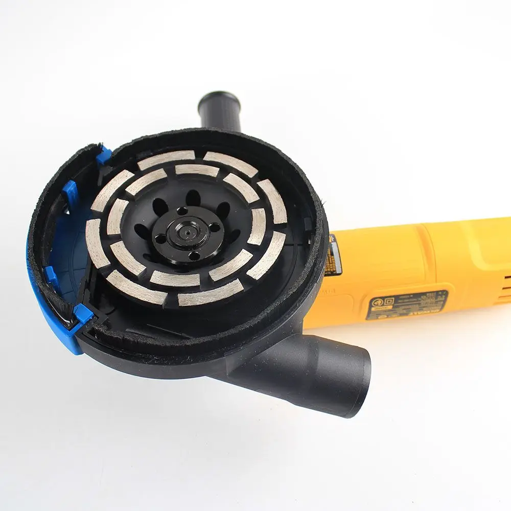 Raizi 4.5/5/7 Inch Angle Grinder Dust Shroud Cover Tool Kit With Grinding Disc Diamond Cup Wheel For Concrete