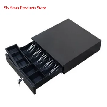 

High-end Home Commercial Use Compartment Cash Box Black Designed into Several Compartments for Well Classifying Cash Key Lockers