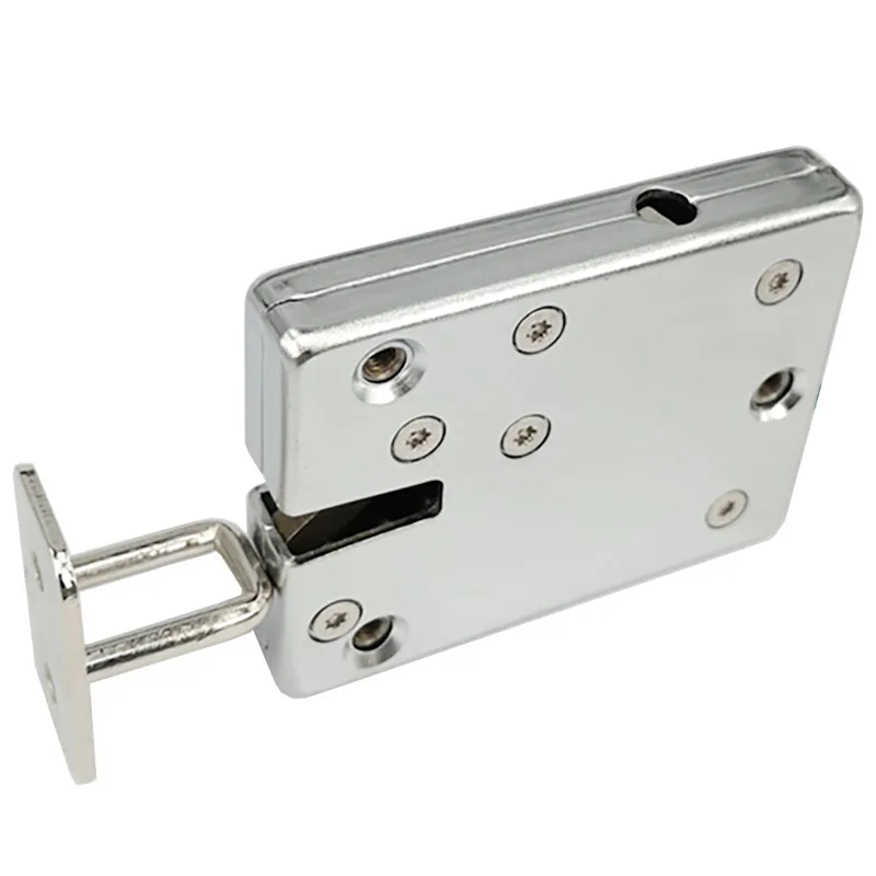 6V Stainless Steel Silver Locker Electromagnetic Lock TFS-A11 