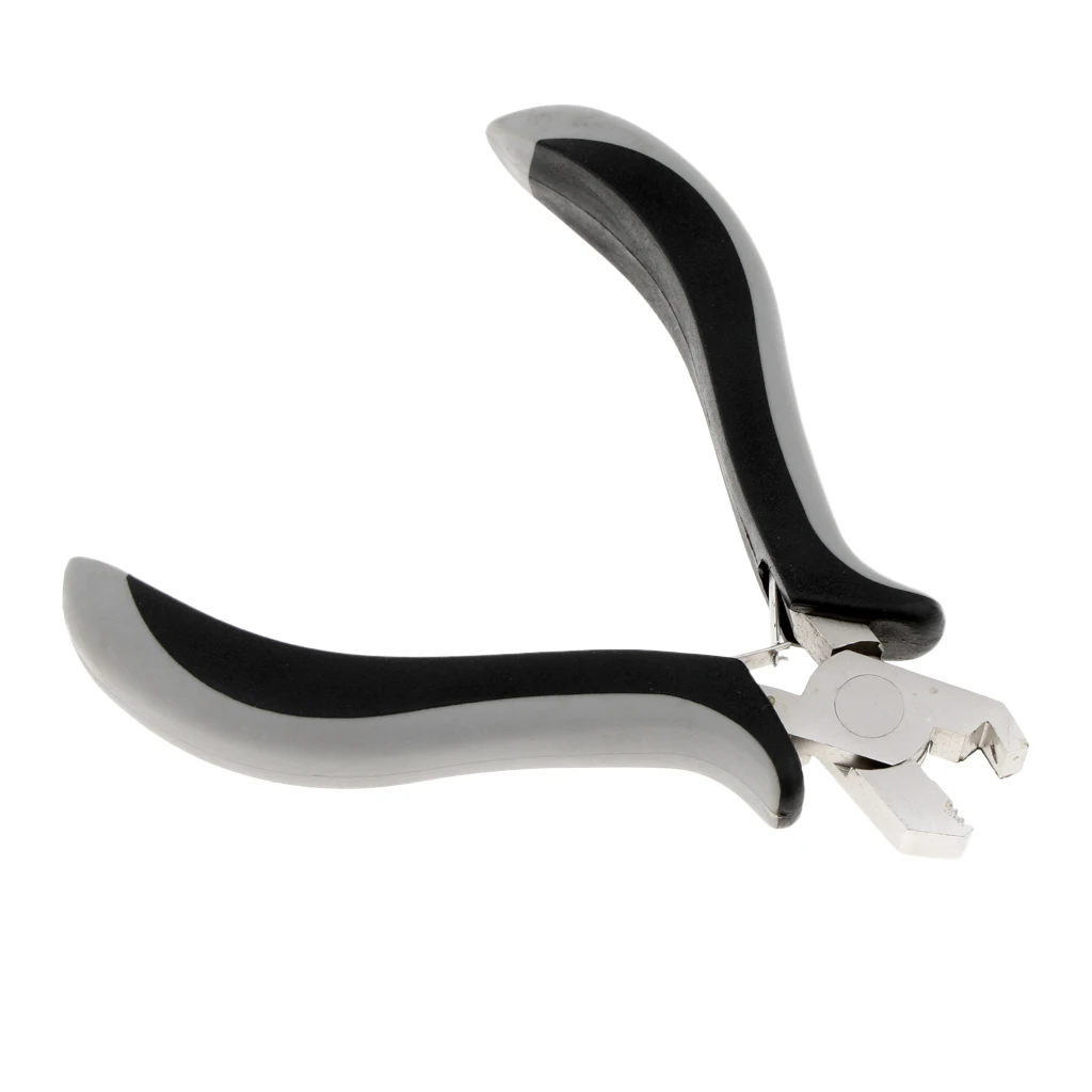 Professional I Shape Flat Hair Extensions Pliers For Fusion Bonding Kit Tool