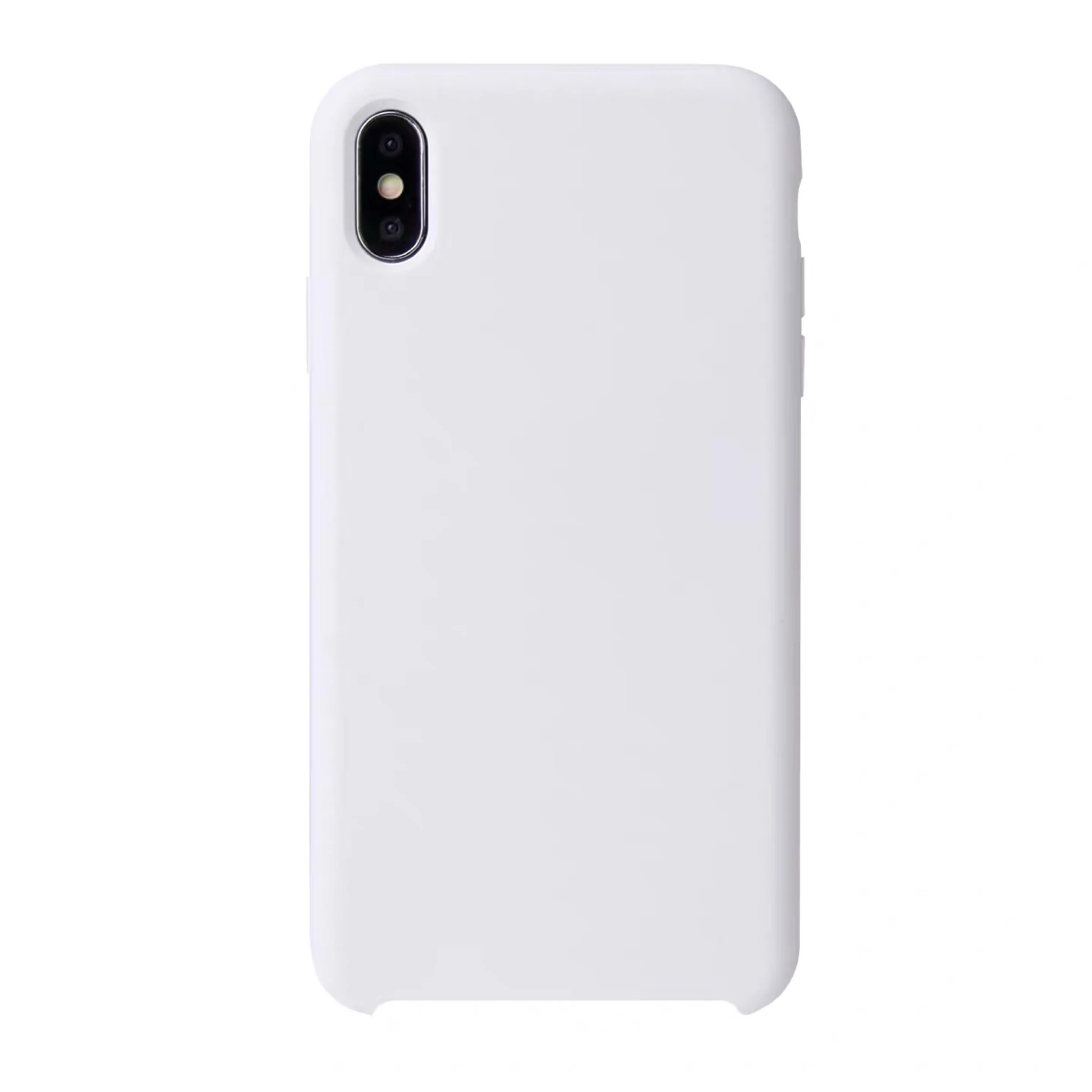 Тонкий мягкий чехол для iPhone 6, 6s, 7, 8 Plus, X, Xs, XR, для iPhone 11 Pro, Max, чехол, жидкий силикон,, жидкий - Цвет: White