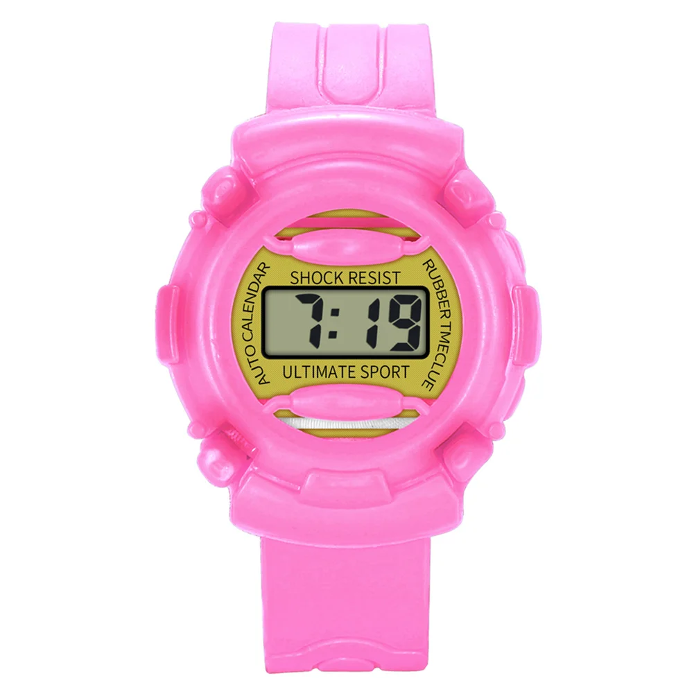 Легкие и прочные детские повседневные электронные часы детские силиконовые спортивные часы AIC88