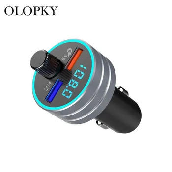 

Wireless bluetooth FM Transmitter Modulator Car Radio Adapter Car MP3 Player Dual USB Car Charger Handsfree with LED Lights