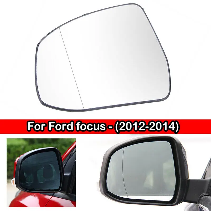 Автомобильный Автомобильный драйвер левое крыло зеркало заднего вида зеркало с подогревом Автомобиль Стайлинг для Ford-Focus 2012 2013 - Цвет: Left Side Mirror
