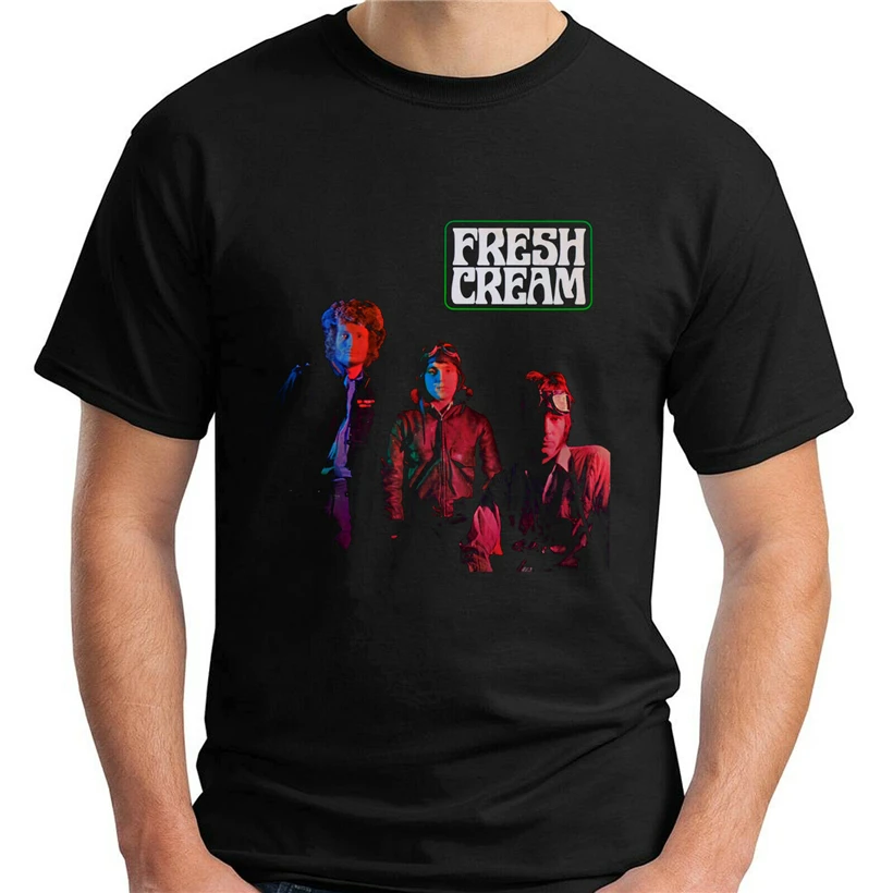 cream rock band t shirt