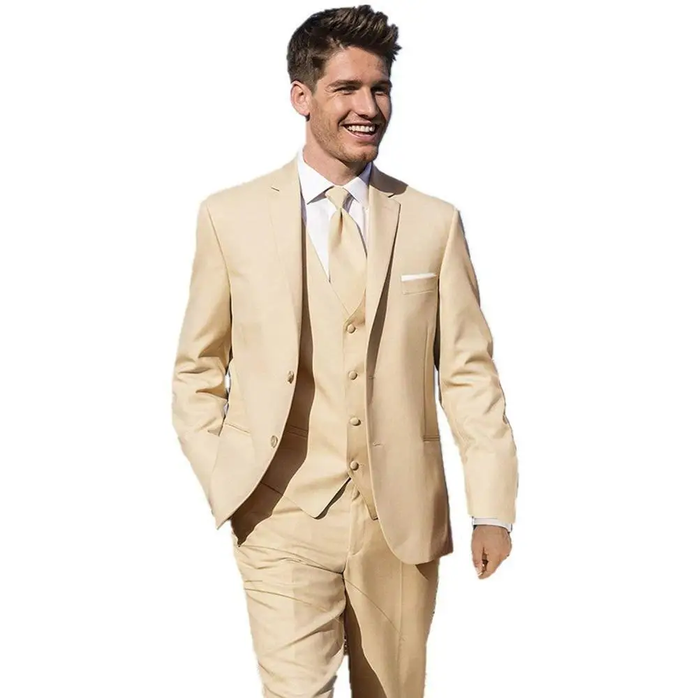 Beige-Mens-Suits-for-Groom-Wedding-Tuxedos-Notched-Lapel-Slim-Fit-Blazer-Three-Piece-Jacket-Pants