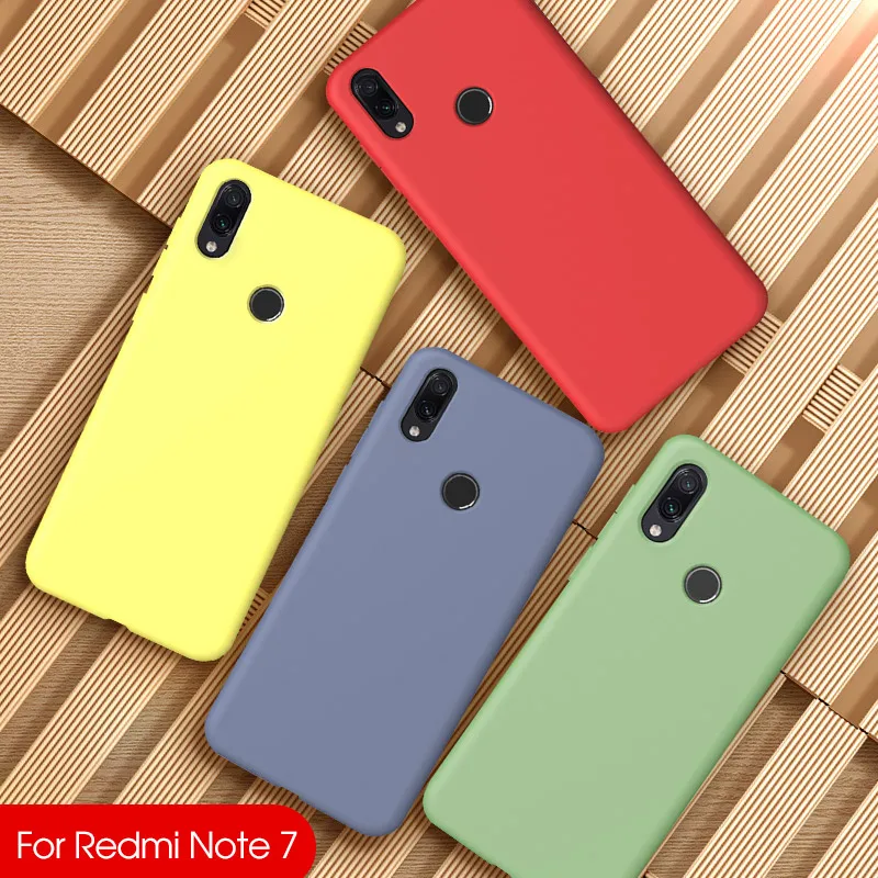 Жидкостный Мягкий силиконовый чехол для Xiao mi Red 7 Pro Note 6 K20 мягкий Xiaomi 9 8 Lite SE 6X A2
