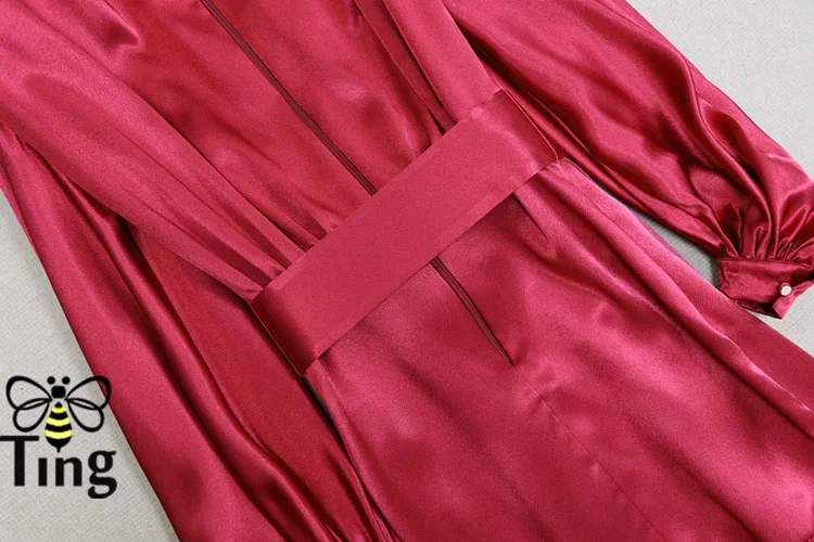 Tingfly Подиумные дизайнерские сексуальные мини Вечерние платья с кисточками женские весенние атласные Короткие Роскошные Клубные платья с кисточками