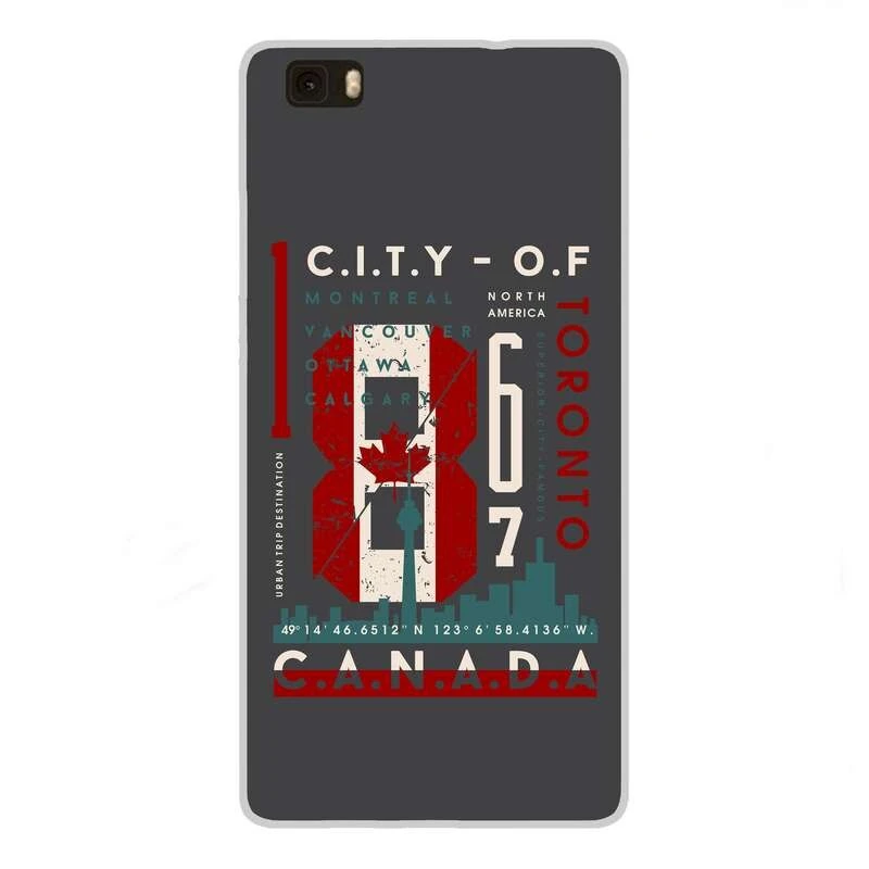 funda compatible con HUAWEI P8 LITE 2015 4G silicona gel tpu carcasa personalizada dibujo diseño antigolpes TRAVEL 006 estuche|Fundas antigolpes para teléfono| - AliExpress