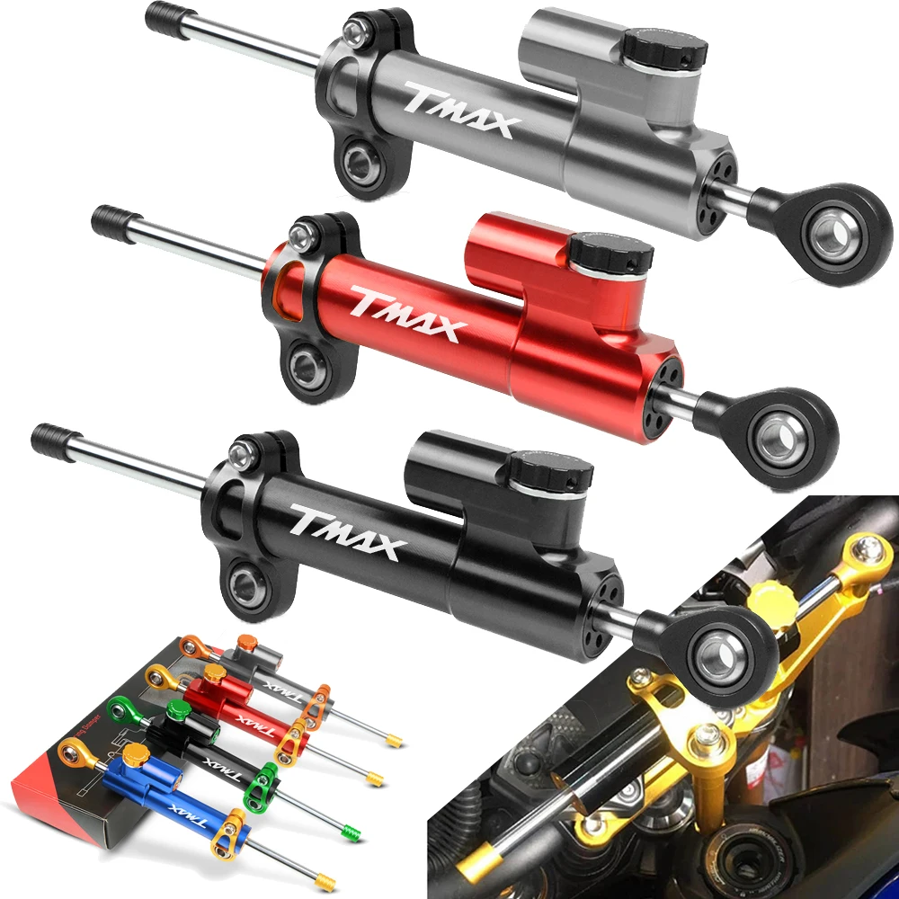 

For YAMAHA TMAX 530 SX DX TMAX530 2014 2015 2017 2018 2019 2020 Accessories Motorcycle Damper Steering Stabilize Safety Control