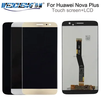 

Tested WEICHENG For Huawei Nova Plus LCD Display+Touch Screen Assembly Repair Part Accessories For Nova Plus lcd +free Tools