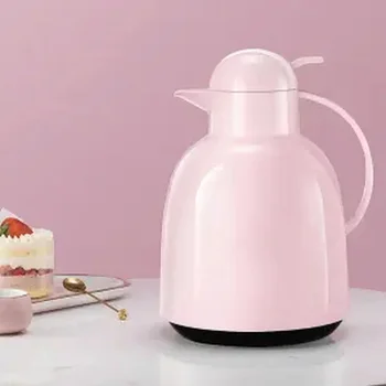 

European-style Home Insulation Pot Glass Liner Household Pot Kettle Large Capacity Thermos 1.5L Water Thermos Vacuum Flask