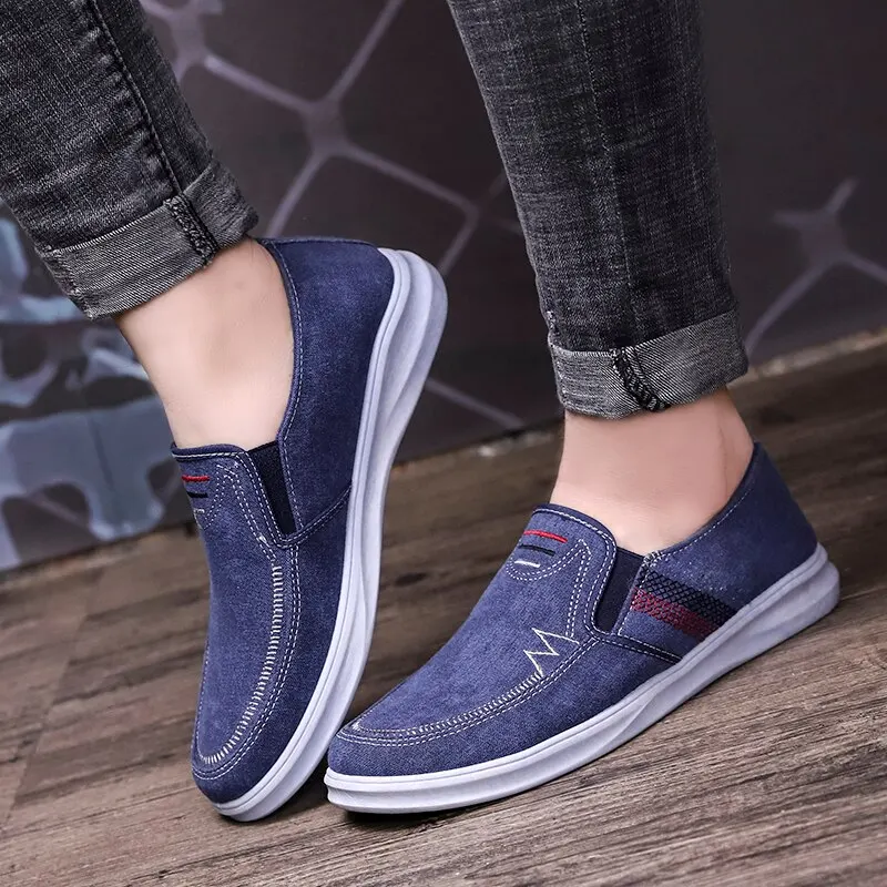 

2019 Man Flats Soft Driving Shoes Trendy Men Beach Loafer Shoes Breathable Summer Weaving Hemp Canvas Hemp Fisherman Light Shoes