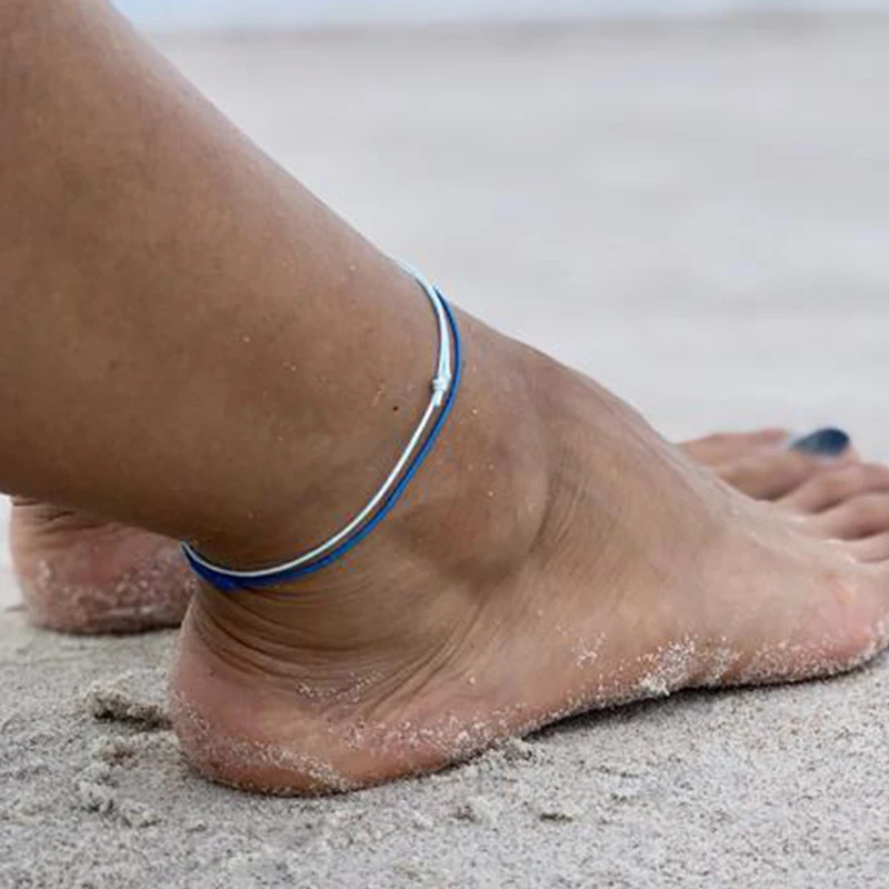 Boho Style Colorful braided anklet Bracelet Jewelry Gift Adjustable anklet Boho Style Colorful braided anklet Bracelet Jewelry Gift Adjustable anklet
