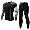New Wolf Head Thermal Underwear Suit men's Long Quick-Drying Antibacterial Stretch Men's Thermal Underwear 3-Piece Set 3