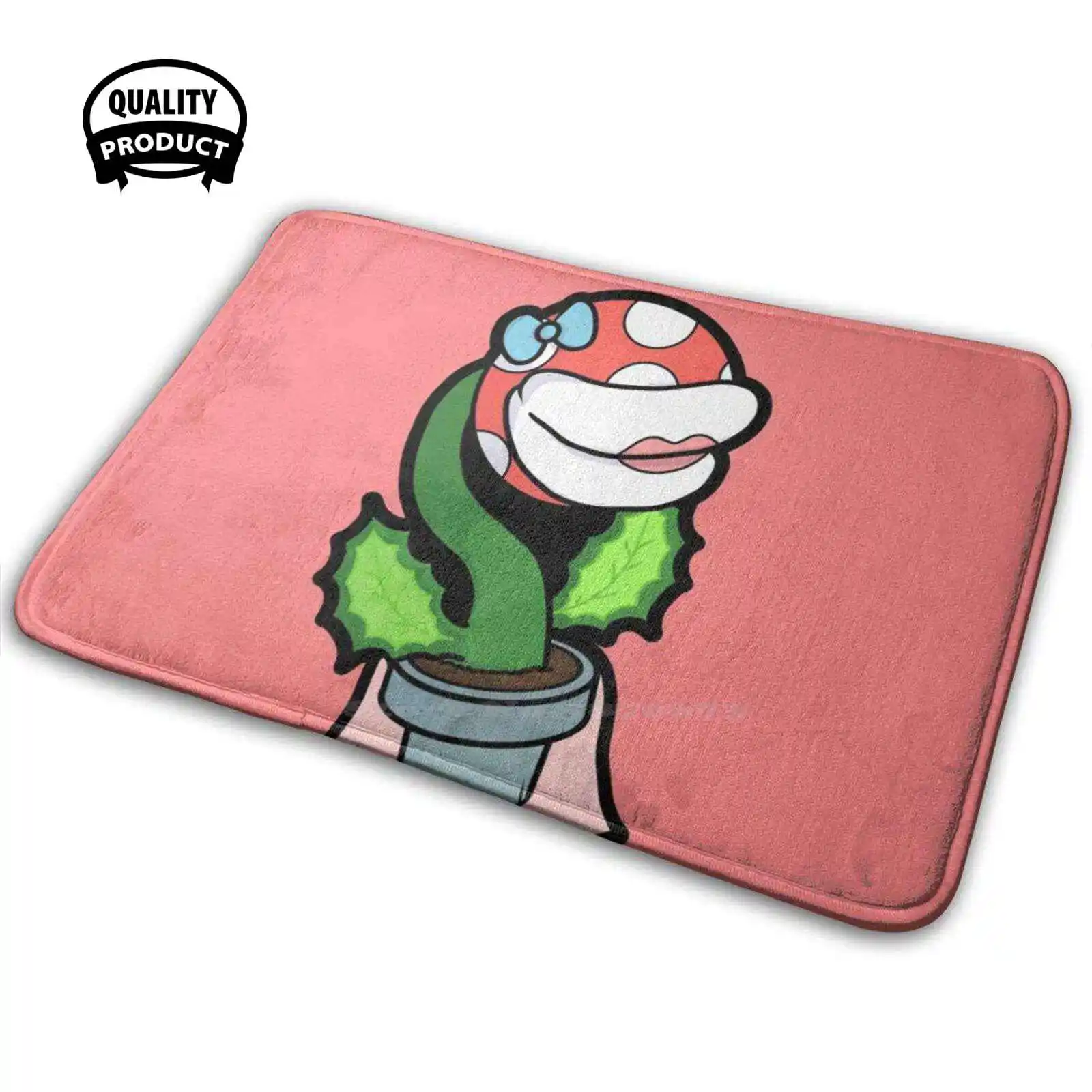 Prom Queen Plant Soft House Family Tappetino Antiscivolo Tappeto Tappeto Piranha Plant Super Videogiochi Super Smash Bros Ssbu Super Smash