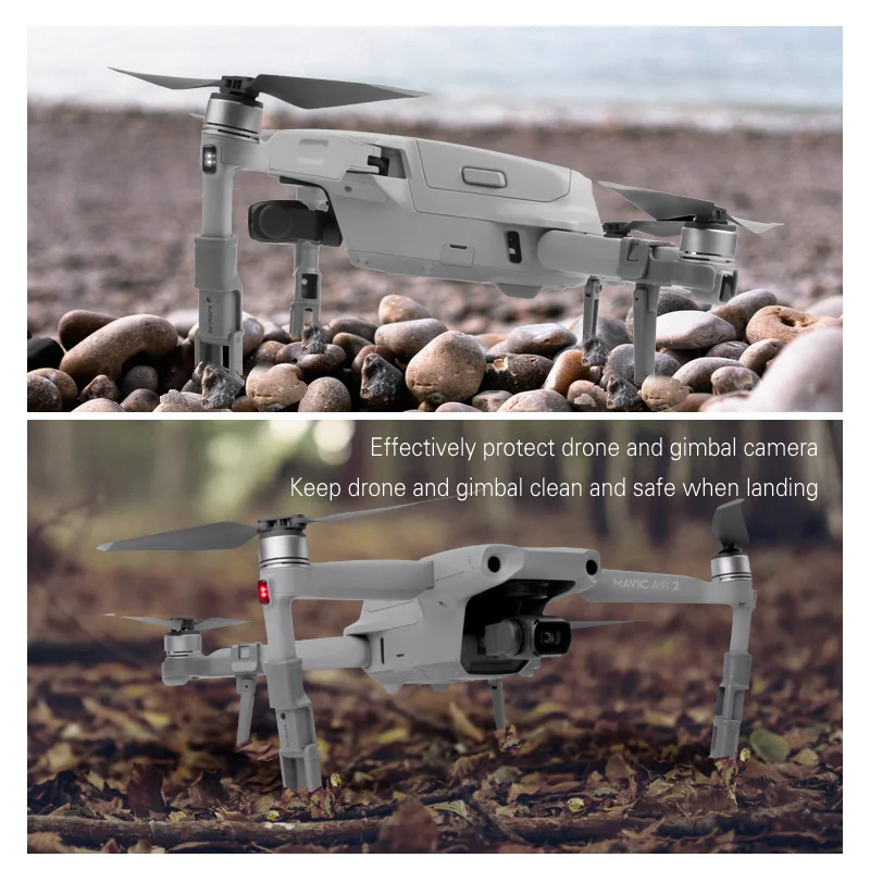 Складные Посадочные устройства Mavic Air 2 регулируемая повышенная Защита ног 35 мм